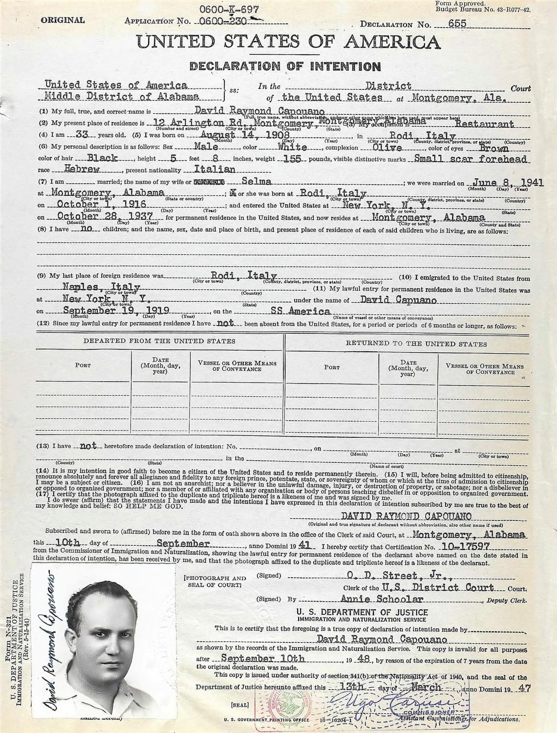 Archive photo David_Raymond_Capouano_-_declaration_of_intention_.jpg